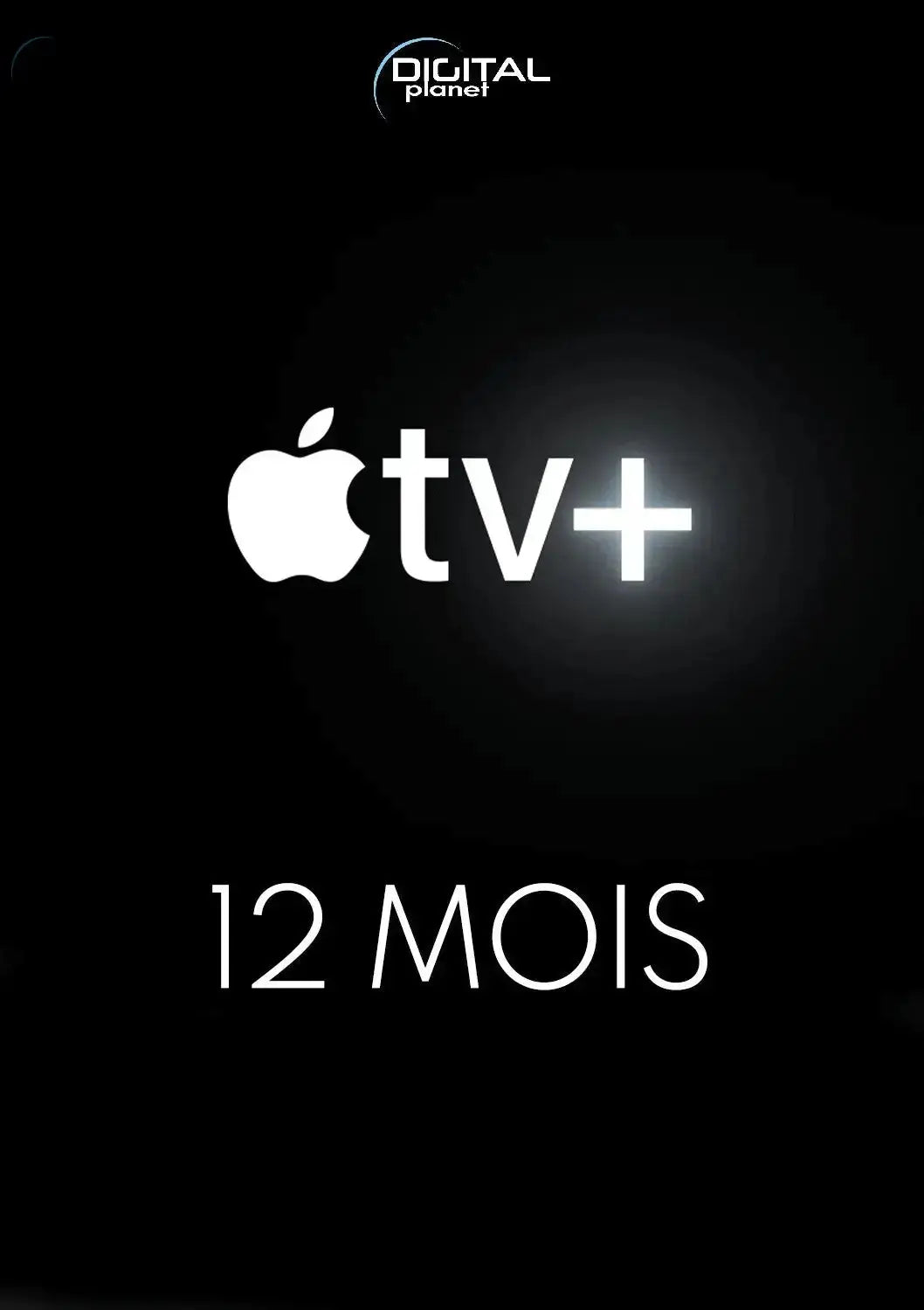 ABONNEMENT APPLE TV + DE 365 JOURS - 12 MOIS DIGITALPLANET