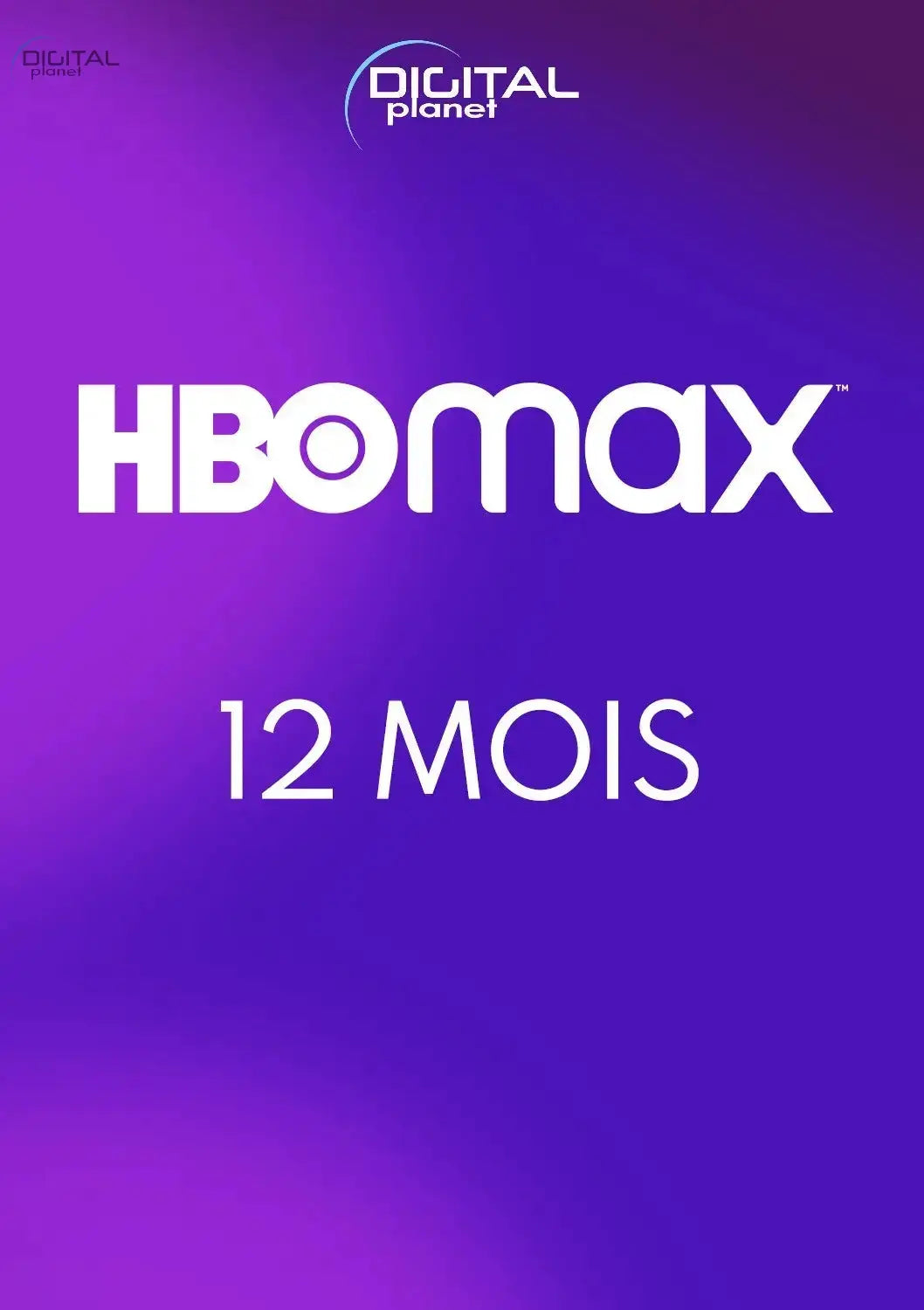 ABONNEMENT COMPTE HBO MAX - 12 MOIS DIGITAL PLANET